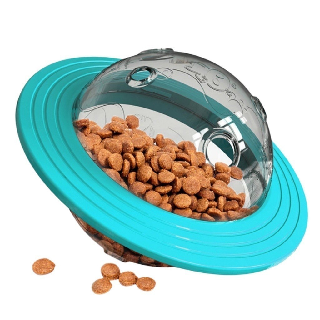 Comedouro Interativo Cachorro Disco Voador Brinque