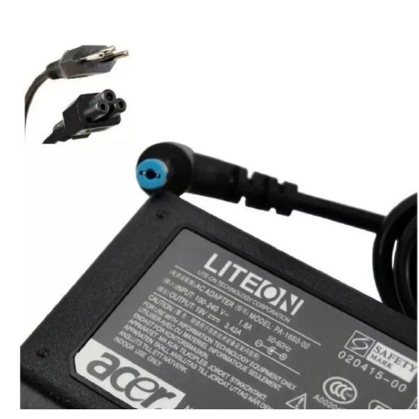 Carregador para Notebook Fonte Acer 19v 3.42a 65w 