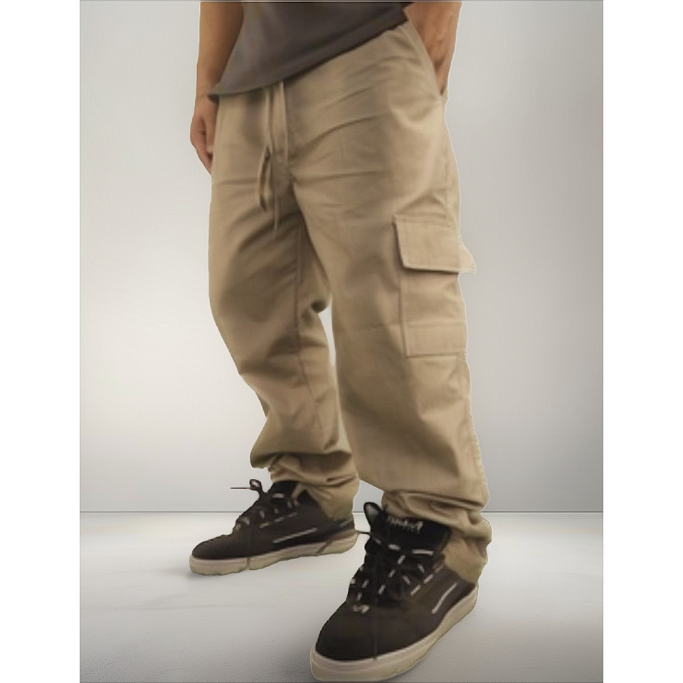 Calça Cargo Masculino Skate Moda Rua  Jeans o Sar