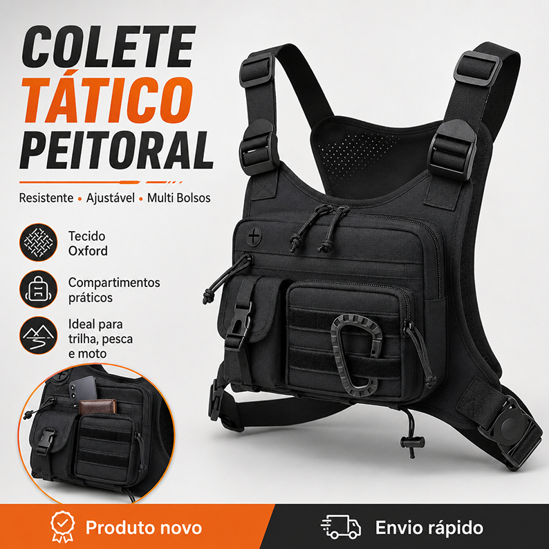 CS Match Wargame Chest Rig Colete Tático Pacote R