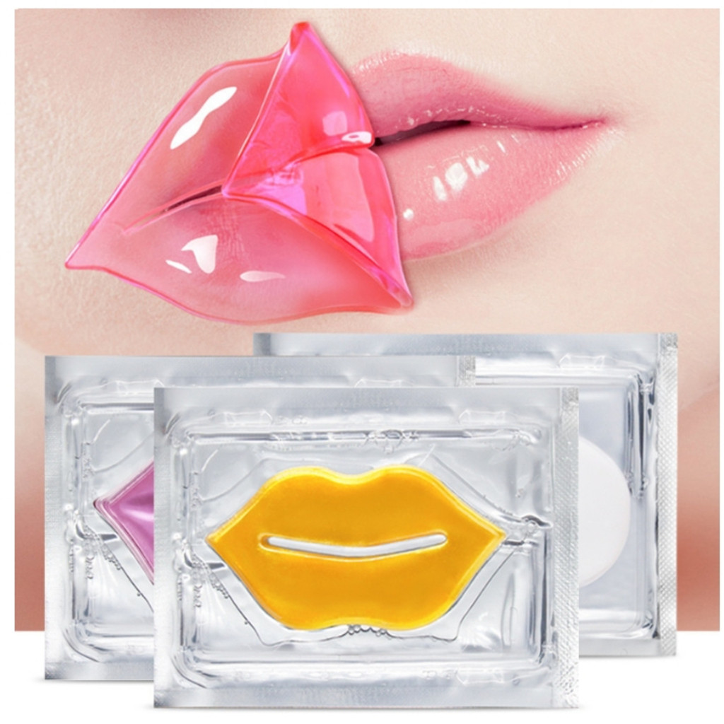 10 Máscaras Labial De Mel de colágeno com crista