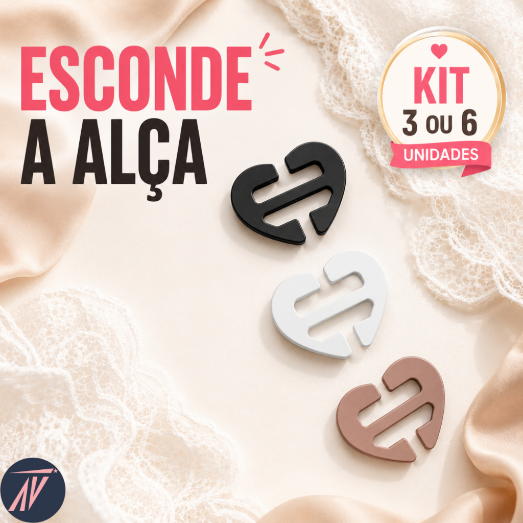 Clips Sutiã Ajuste Alça Nadador Esconde Alça Re