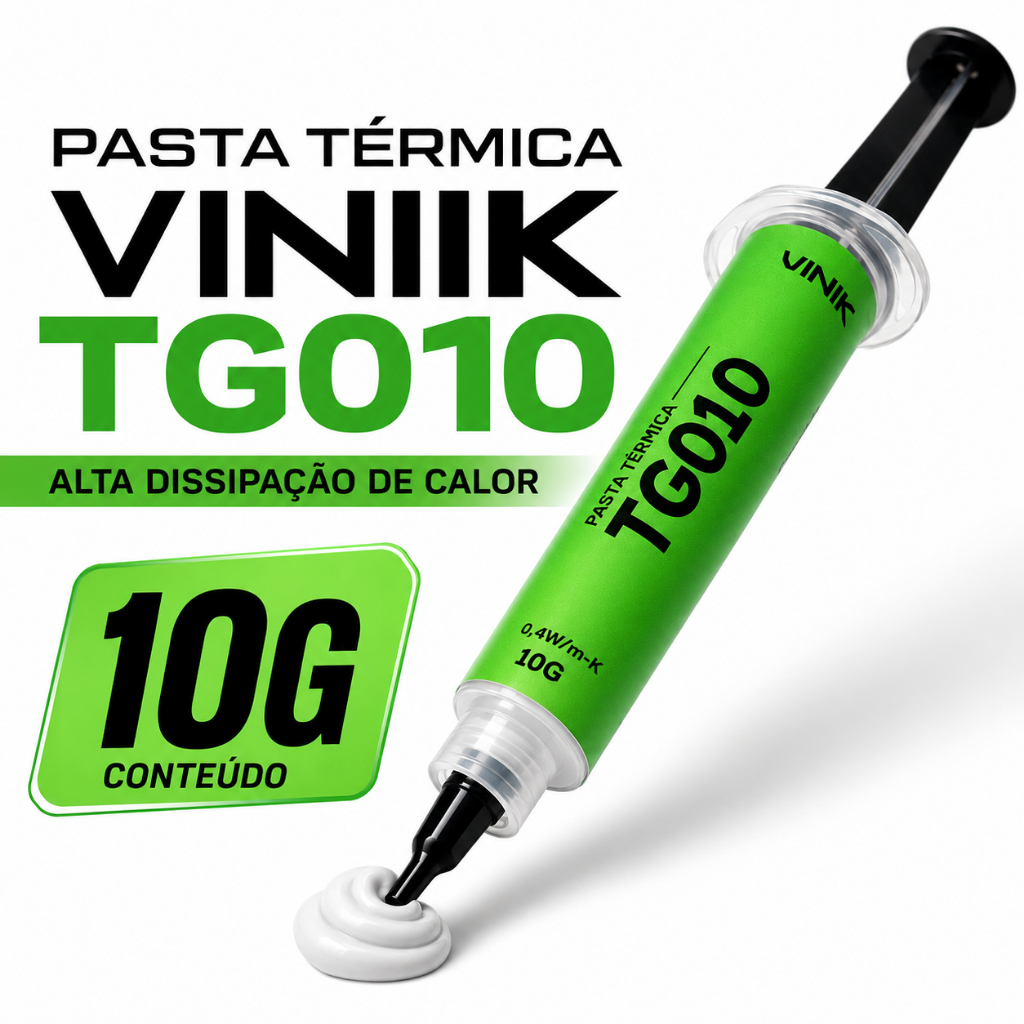 Pasta Térmica Vinik 10g Seringa para Processador