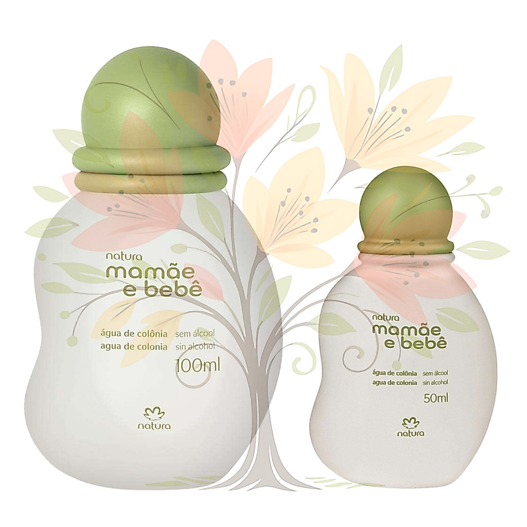 Natura Mamãe Bebê Água De Colônia Tradicional 