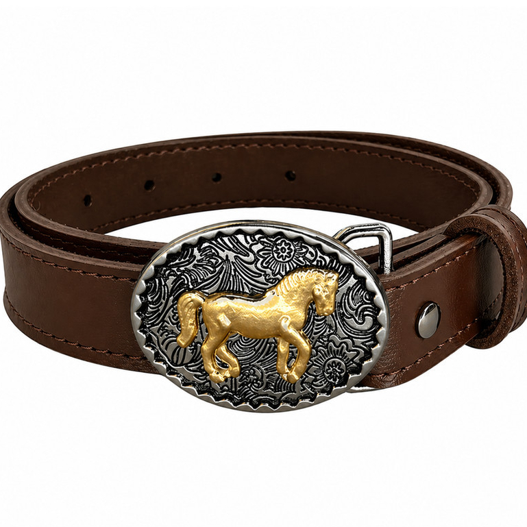 Cinto Country Infantil Unissex café preto caramel