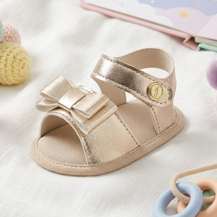 Sandalia Bebe Recem-Nascido Menina Infantil