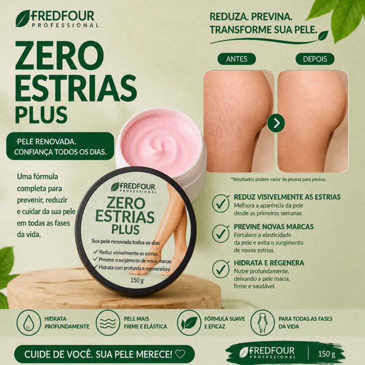 Creme Zero Estrias Plus Removedor Anti Estrias Tra