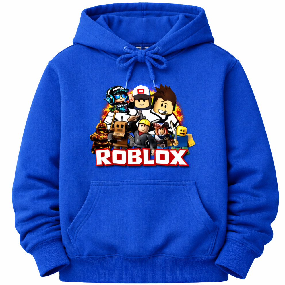 Moletom Infantil Estilo Roblox Gamer Battle Royale