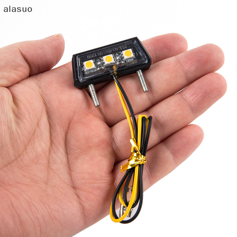 [alasuo] Placa De Motocicleta 12V Luz LED À Prova