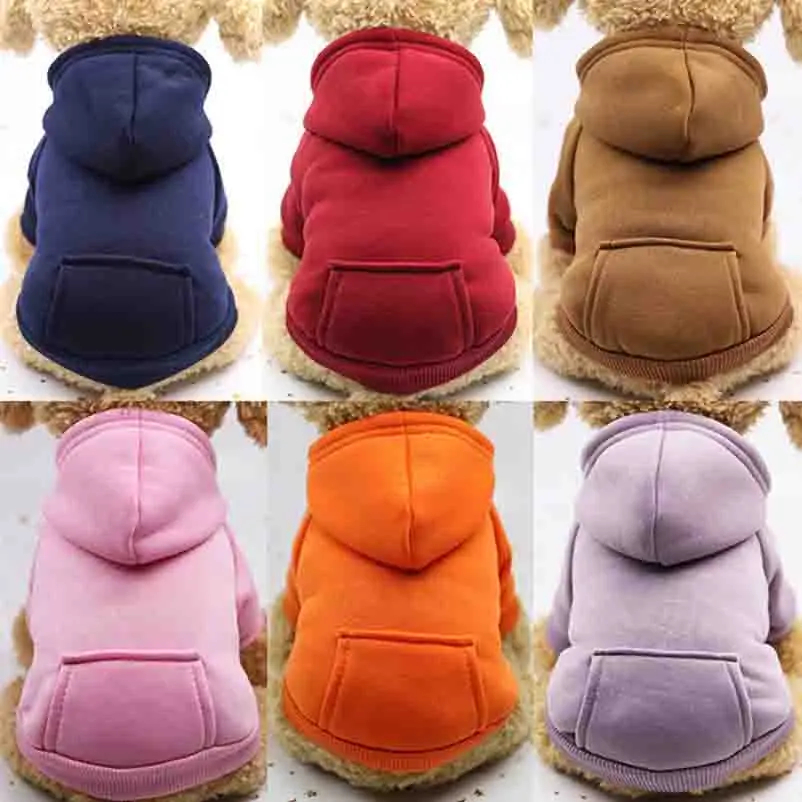 Moletom Com Capuz Roupa Para Cachorro Gatos Animai