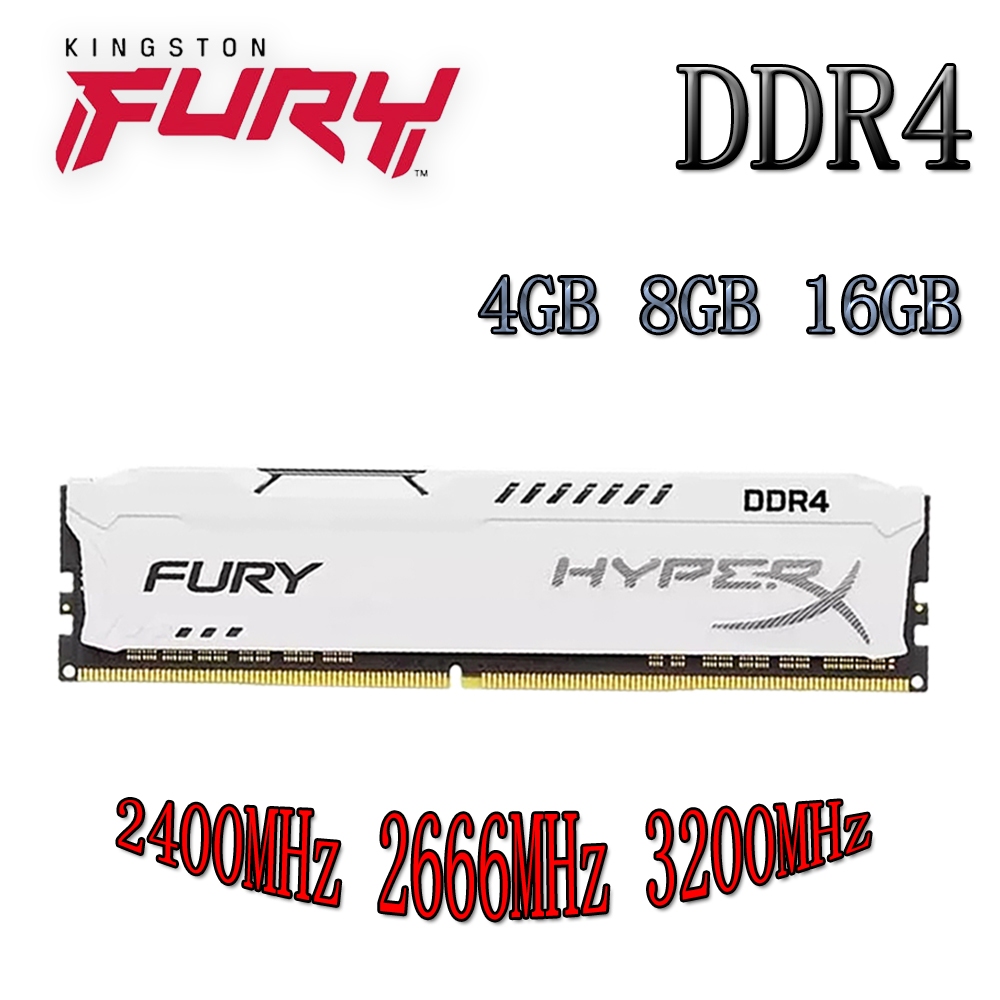 Kingston HyperX Fury DDR4 RAM 4 Gb 8 16 DDR4 2133/