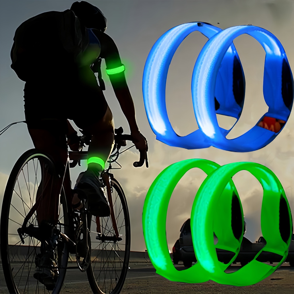 Pulseira LED Segurança Recarregável USB | Luz Pi