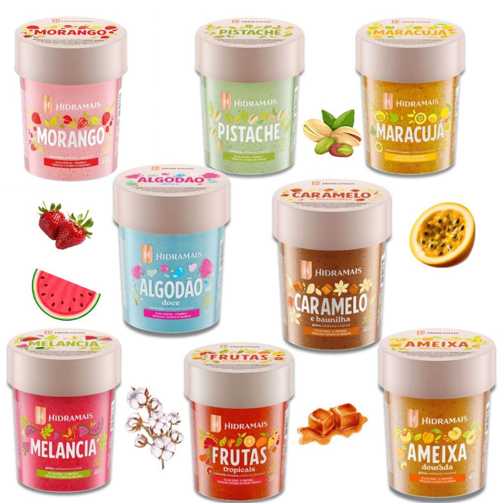 Esfoliante Corporal Perfumado Hidramais Merengue G