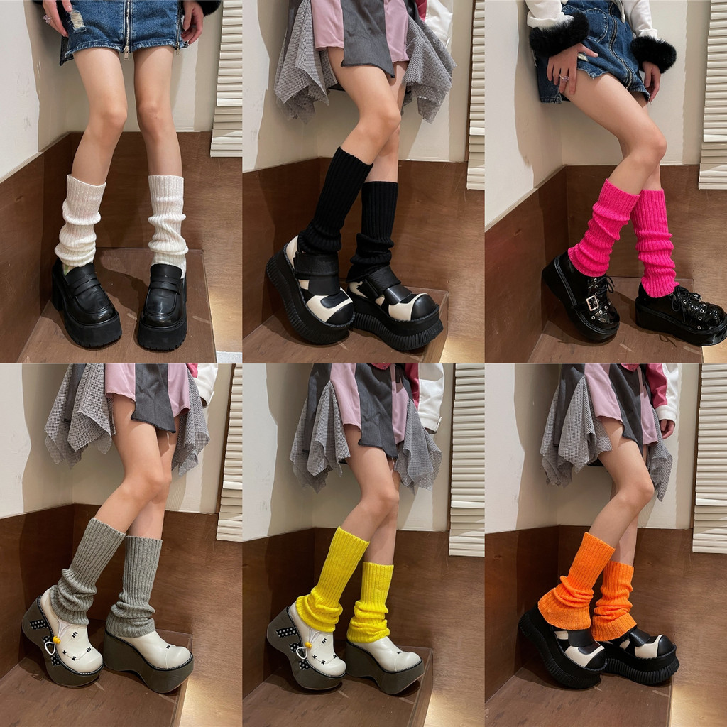 40cm Polainas De Malha Feminino Doce Jk Lolita Gó