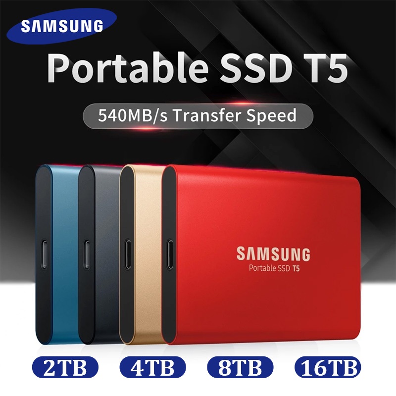 Samsung SSD Externo De 2TB 4TB 8TB 16TB Portable H