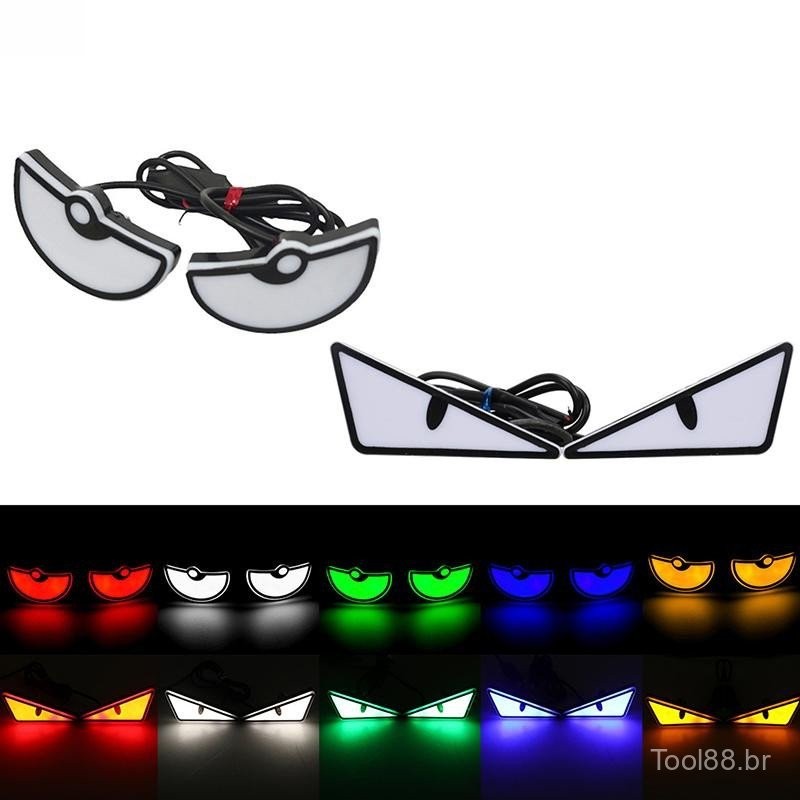 PFG 2 Pçs Carro LED Diabo Olhos Luz Universal Dem