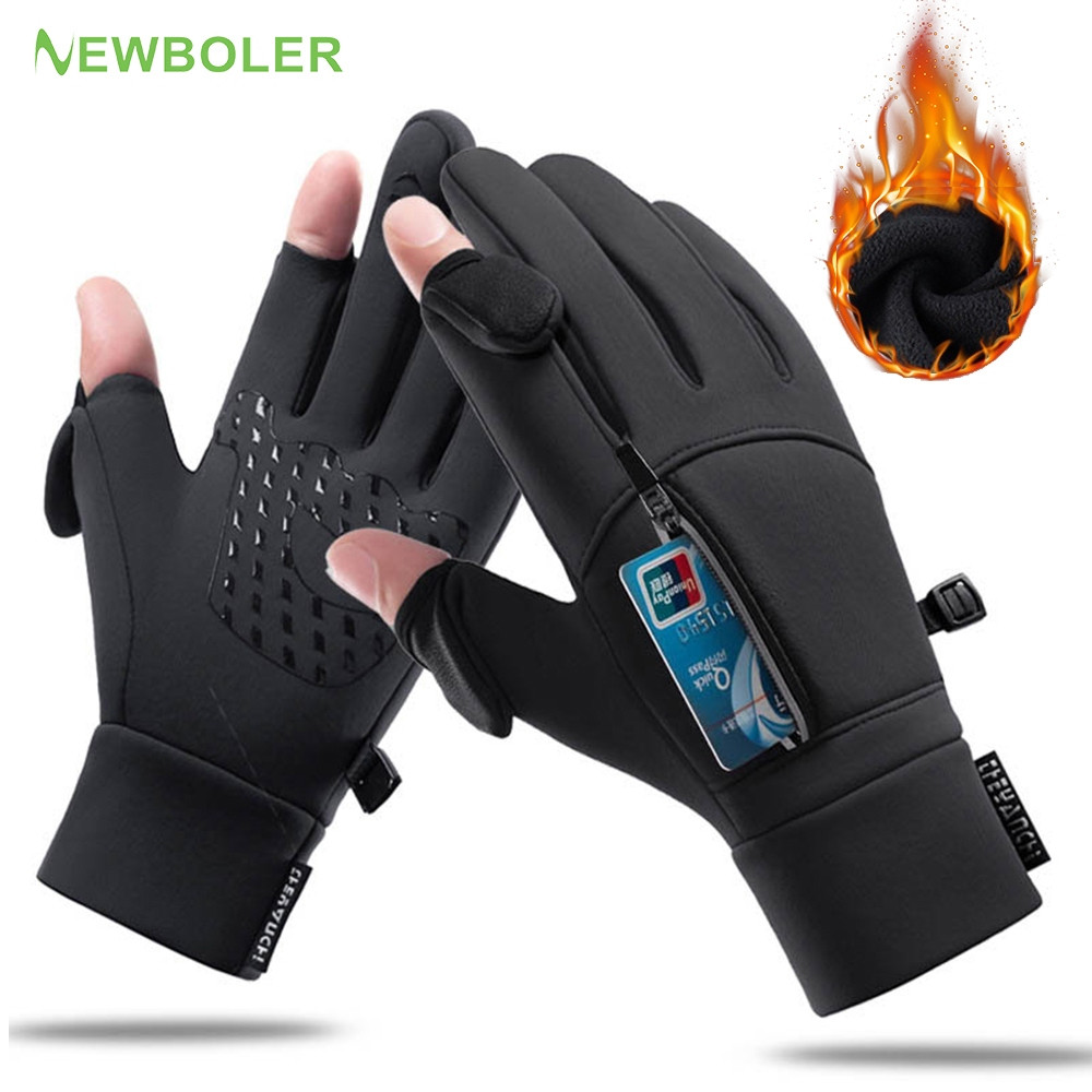 Newboler Luvas De Inverno Esqui Quentes Motociclet