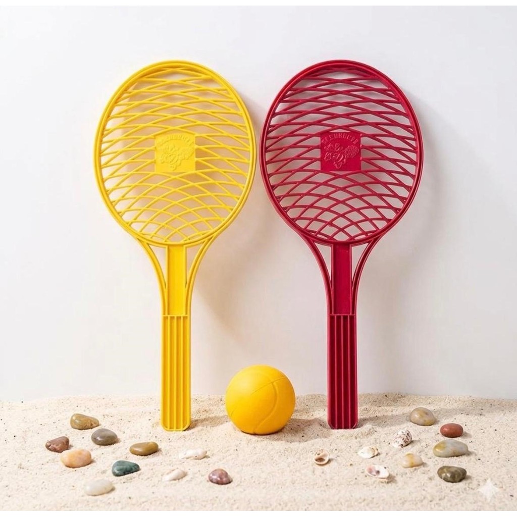 Kit 24 Par Raquete de tenis Infantil Brinquedo Fes