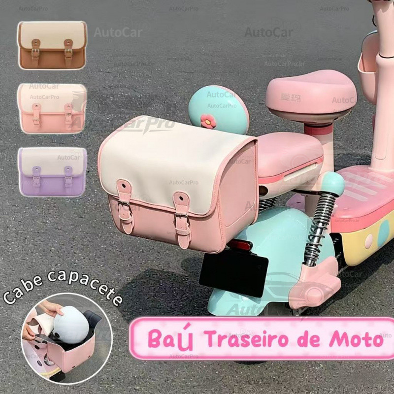 Bolsa de Armazenamento para Banco Traseiro de Moto