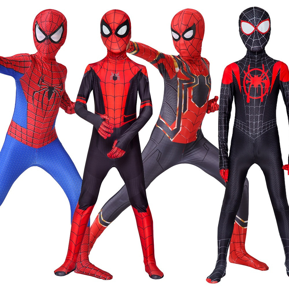 Macacão do Homem-Aranha para Crianças de 2 a 12