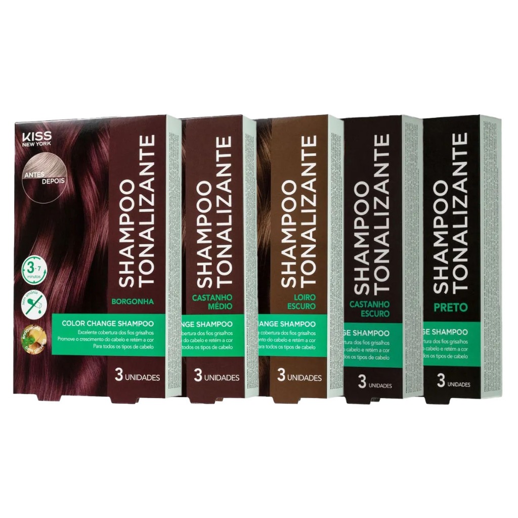Shampoo Tonalizante Kiss New York Color Change