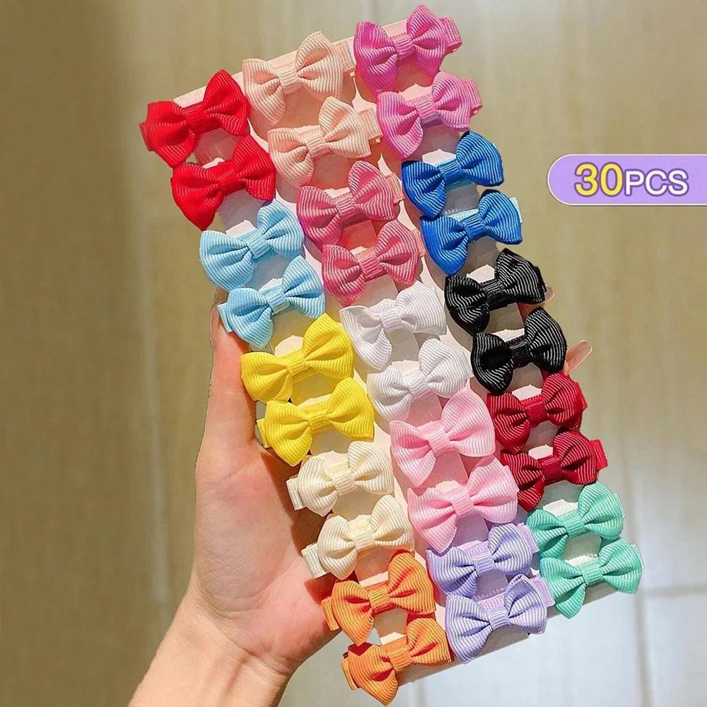 30 Pçs/Set Bonito Arco-Íris 1.5Mini Bowbots Teci