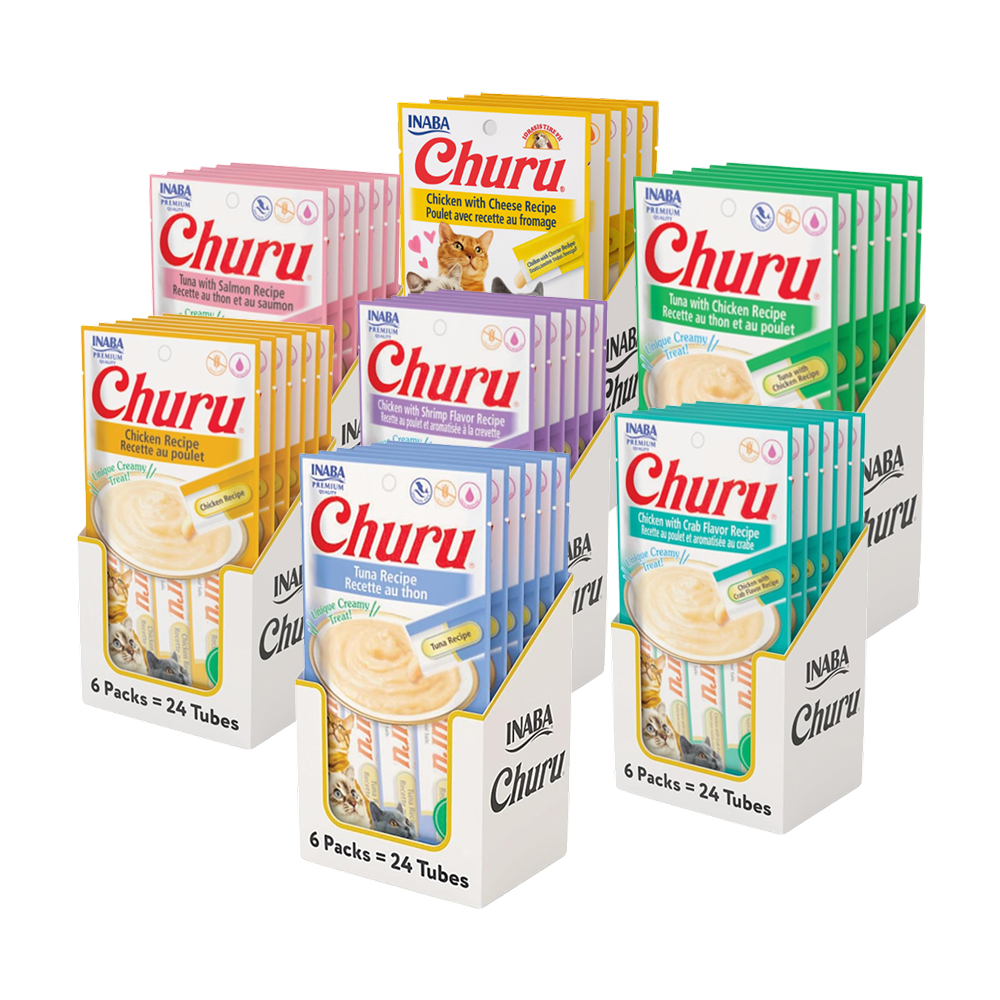 Kit 6 Churu Petisco Para Gatos 336 g – 6 Emb