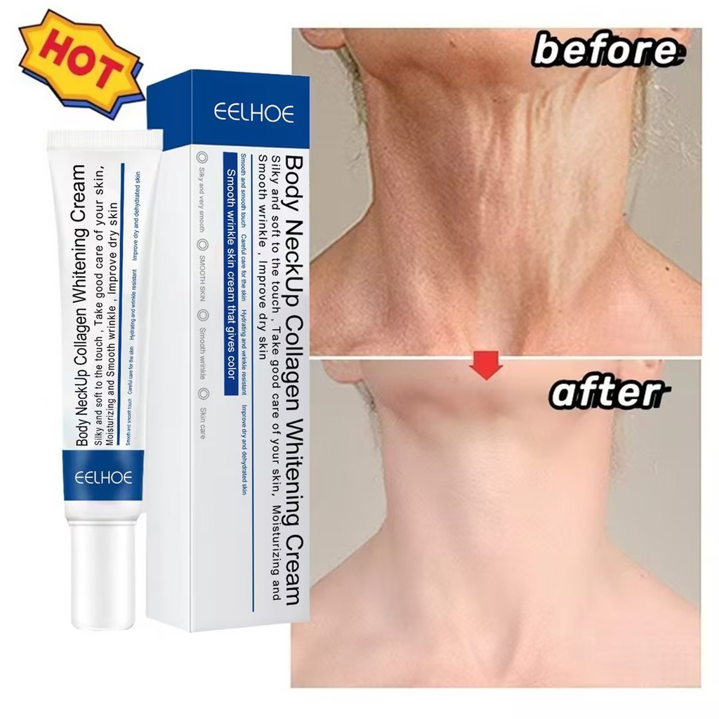 EELHOE Pescoço Anti-Rugas Creme Colágeno Remoç�