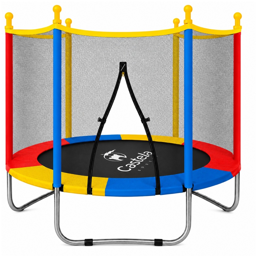 Cama Elástica Até 80KG Colorida 140cm X 120cm