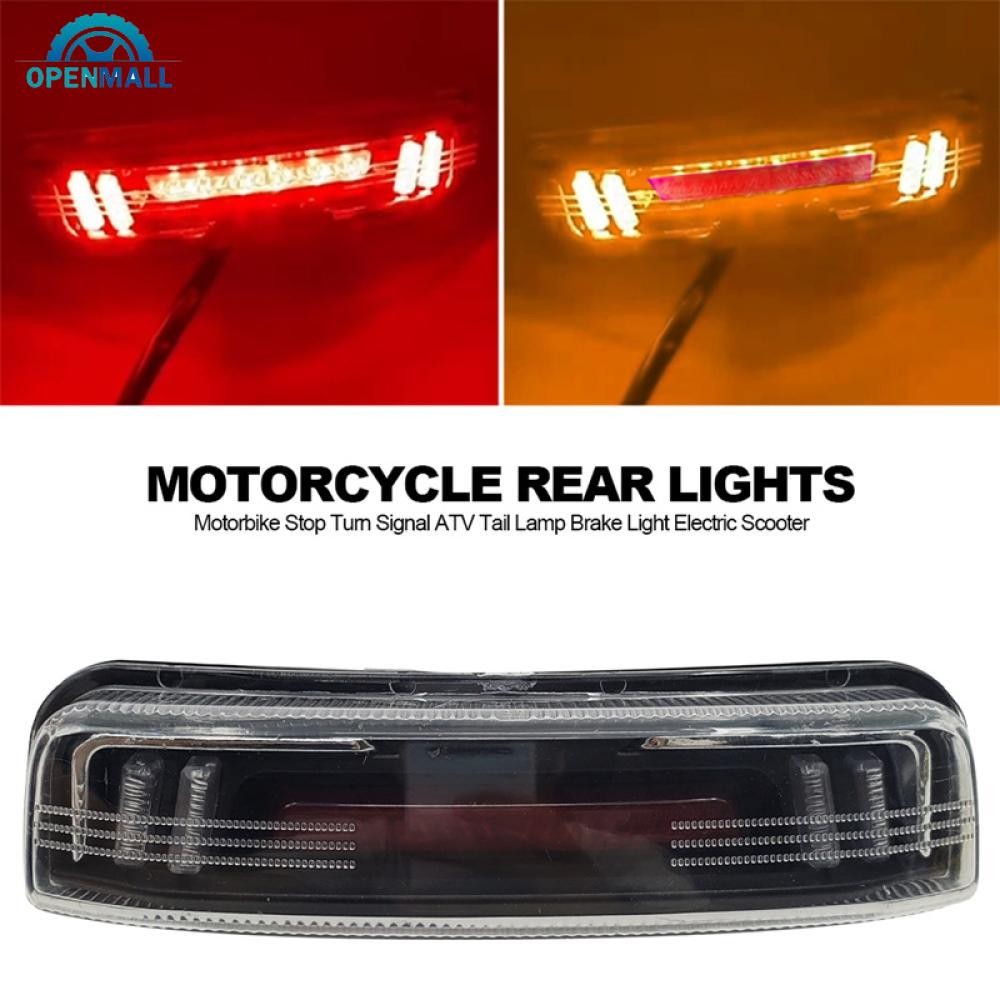 OPENMALL 1PC 12V Luz Traseira Da Motocicleta LED F