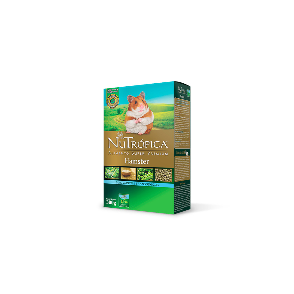 Ração Nutrópica Para Hamster Super Premium 300g