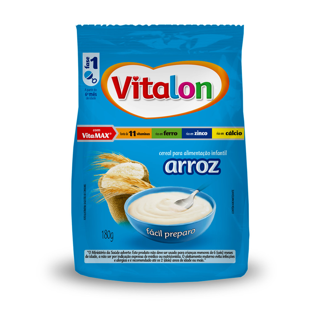 Mingau de Arroz Vitalon – Sachê 180g