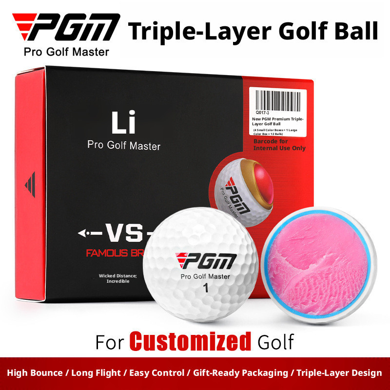 Bola De Golfe De Torneio De 3 Peças PGM Q017-2 | 