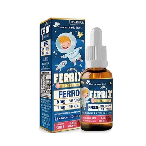 Ferrix 30ml Infantil Suplemento de Ferro Flora Nat