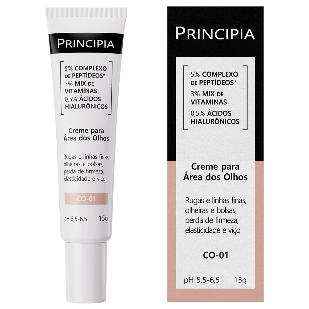 Creme para área dos olhos 5% Complexo de Peptíde