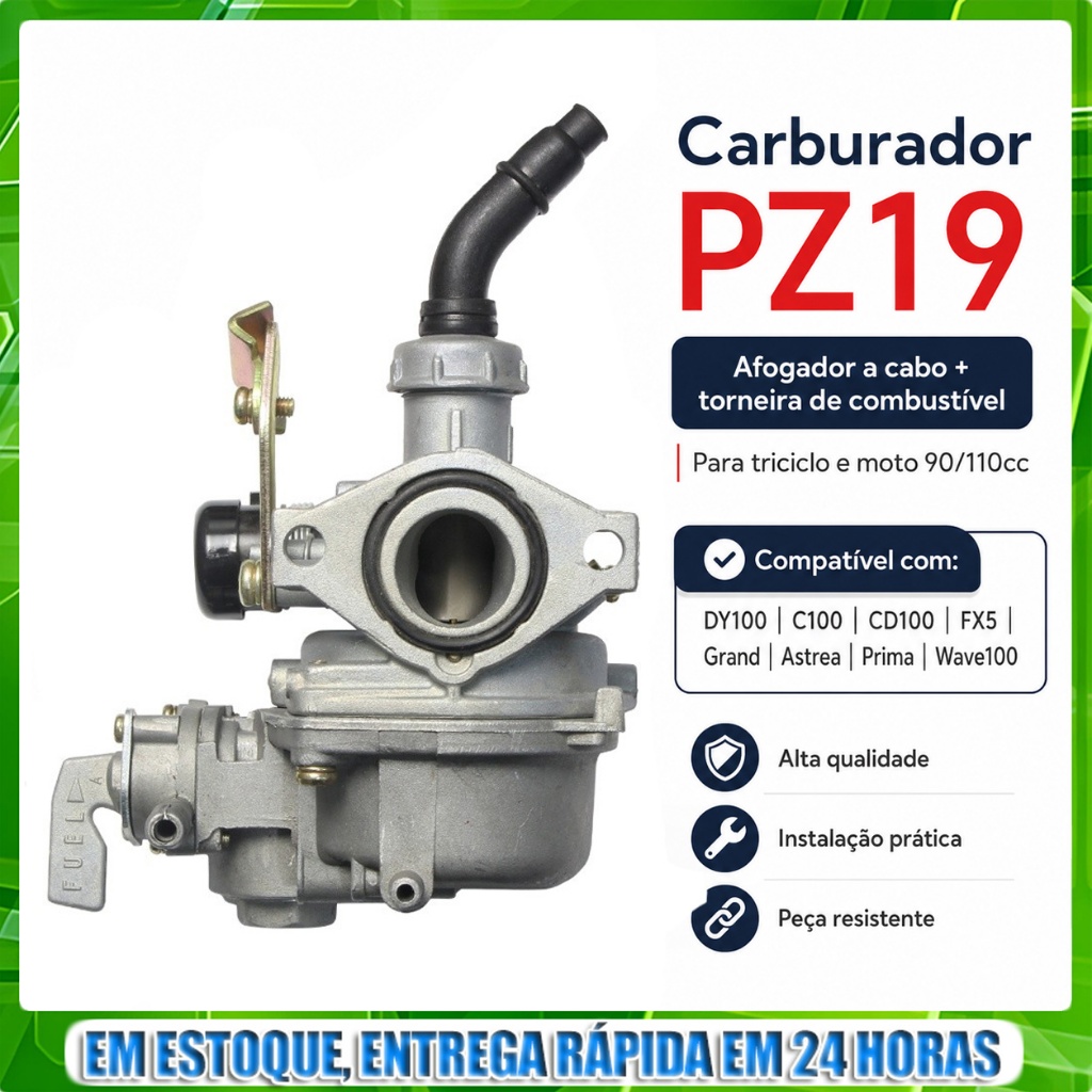 Carburador Pz19 Adequado para Dream Dream EX5 Wave