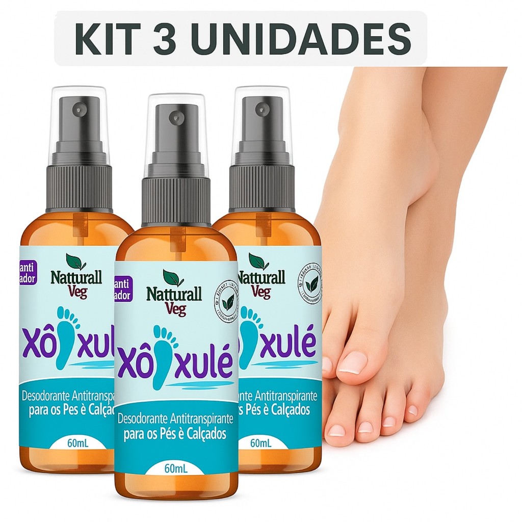 Xo Xulé 60ml NATURALLVEG Desodorante antitranspir