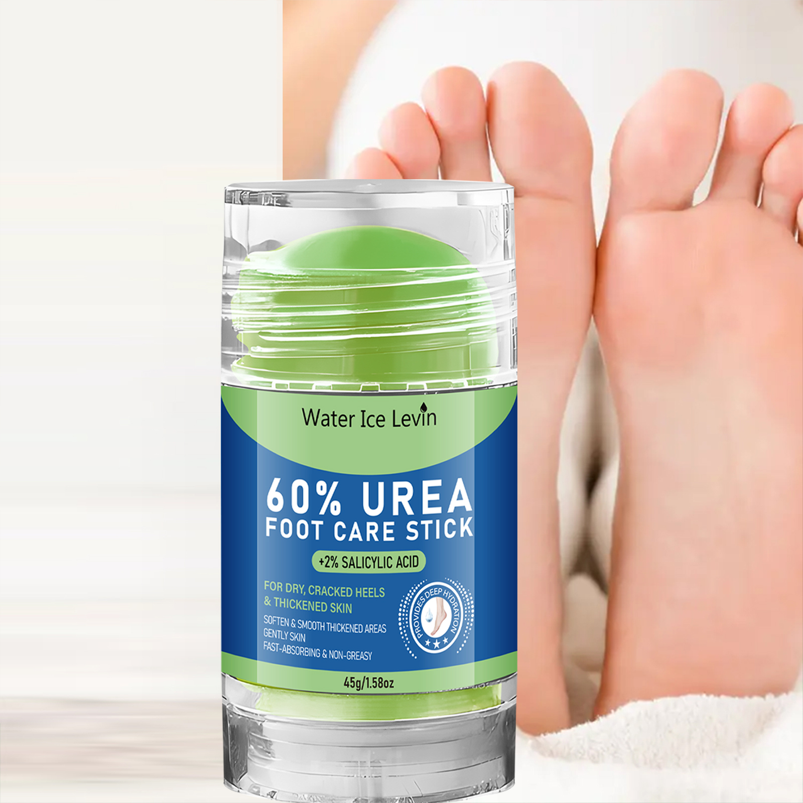 Calcanhares Secos E Rachados 60 % Creme De Ureia P
