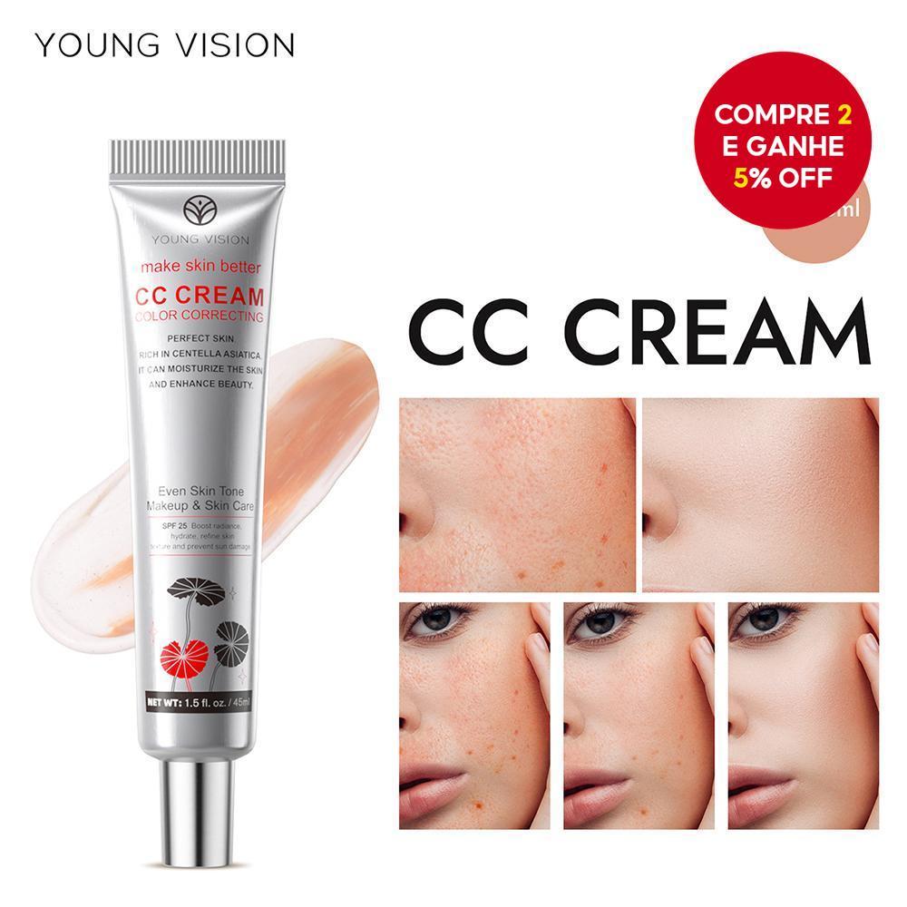 Novo Creme CC Hidratante de Centella Asiática, co