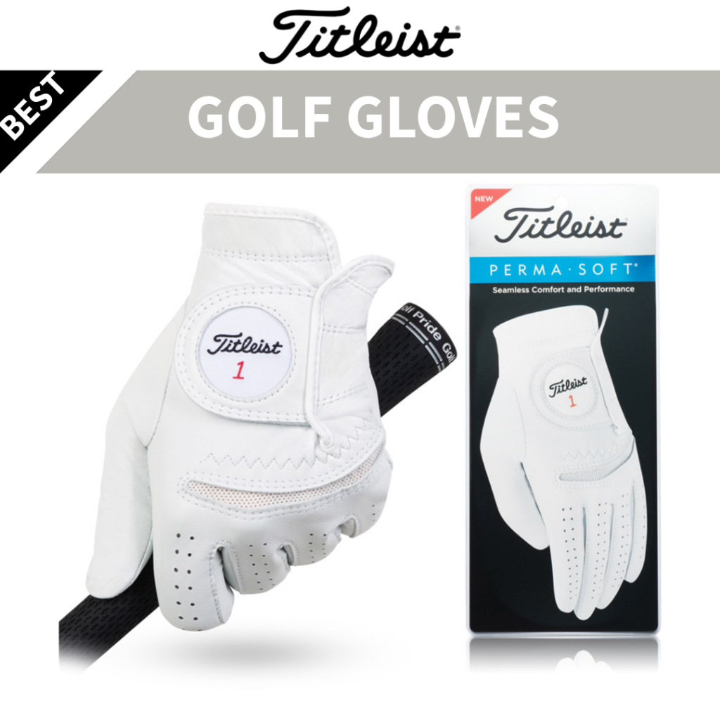 Luva De Golfe De Couro Titleist Perma-Soft Cabrett