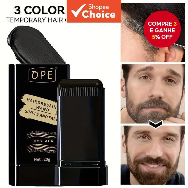Caneta De Retoque De Cabelo Instantâneo Preto Sol