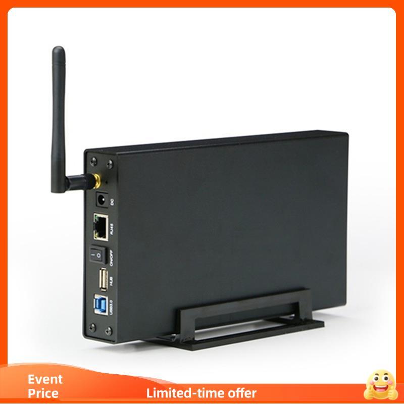Gabinete SSD HDD De 3.5Portátil USB3.0 Rj45 Ether