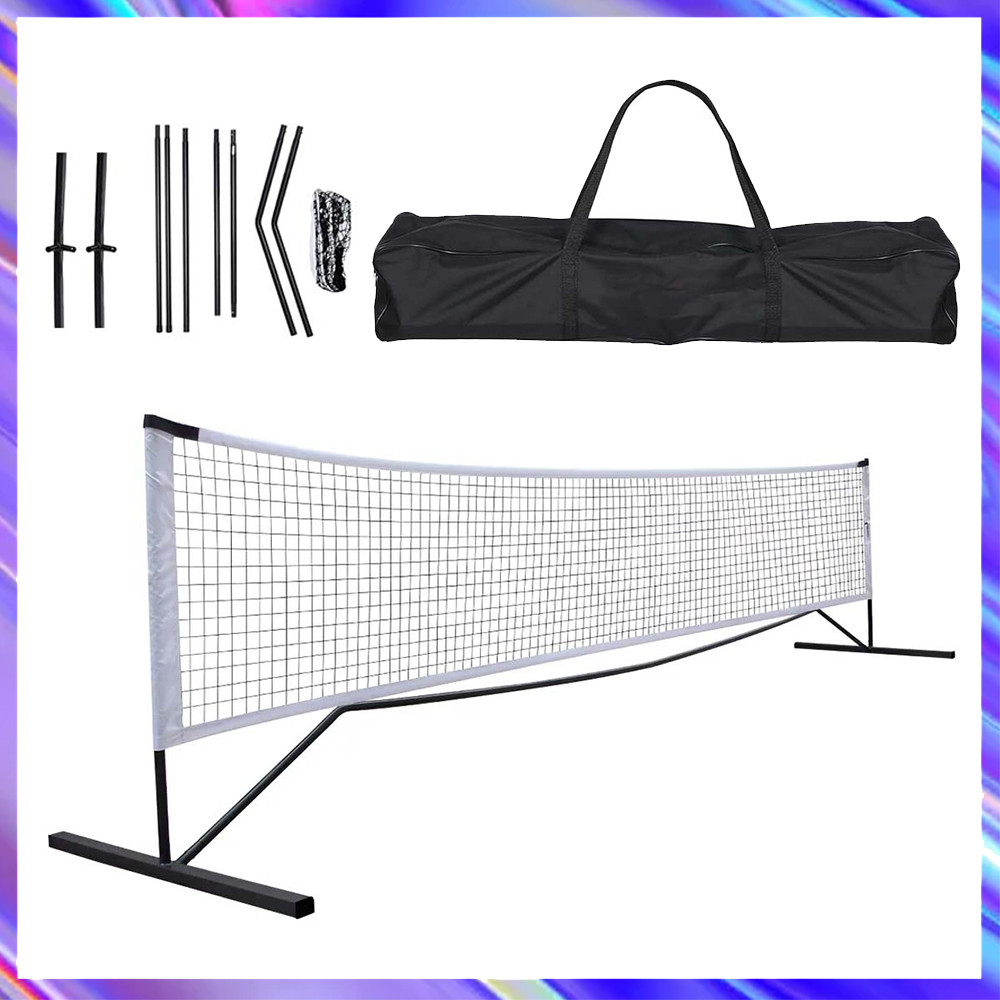 Rede portátil para pickleball, (conjunto inclui e