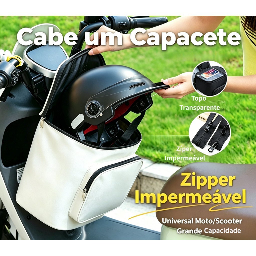 Bolsa de armazenamento frontal para Veículo Elét