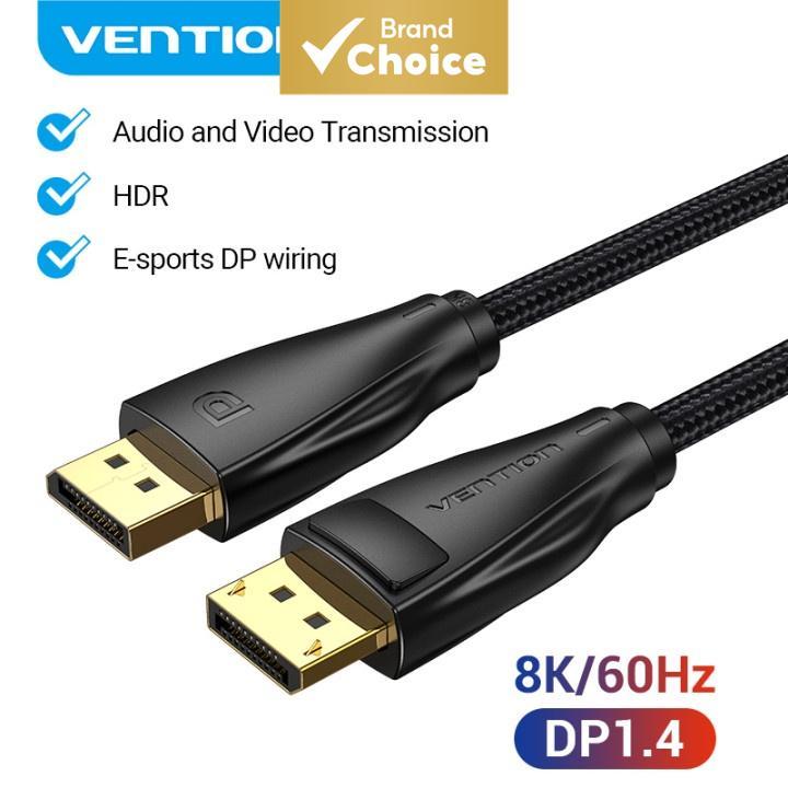 Vention DisplayPort 1.4 Cabo De Vídeo 8K 60Hz 4K 