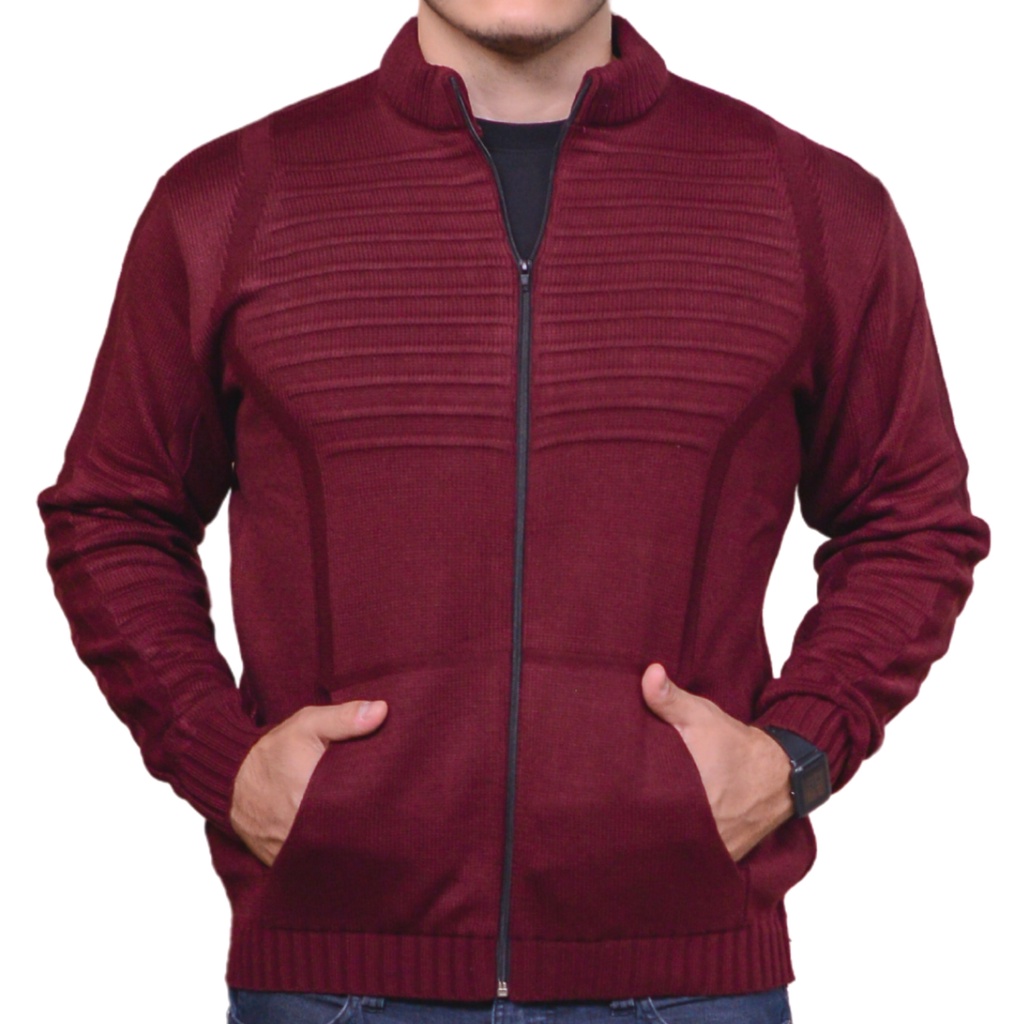 Jaqueta Masculina Blusa De Frio Casaco Aberto Com 