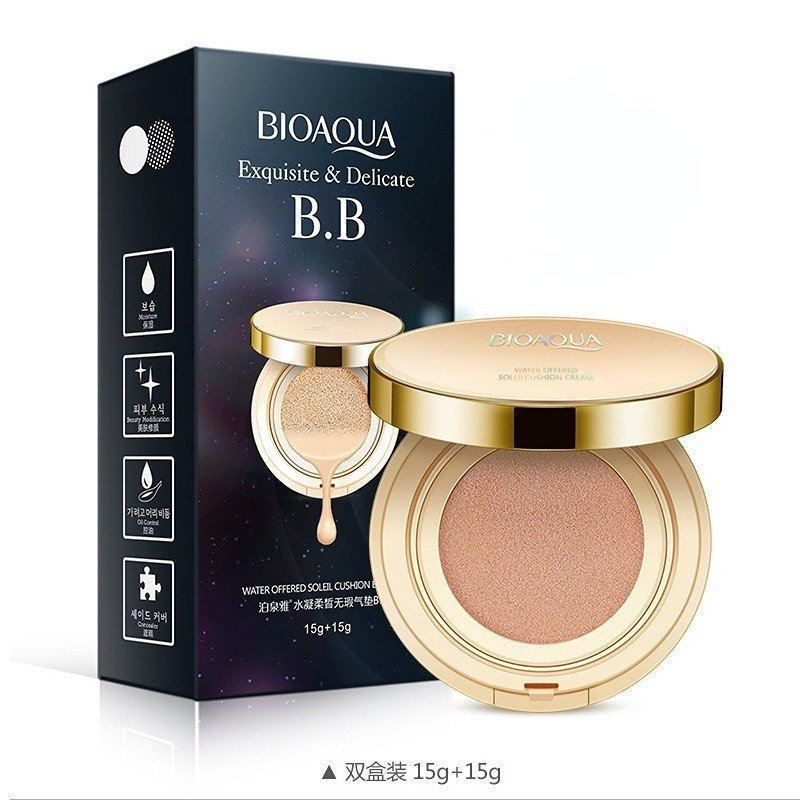 Bioaqua Adequado para todos os tons de pele Base l
