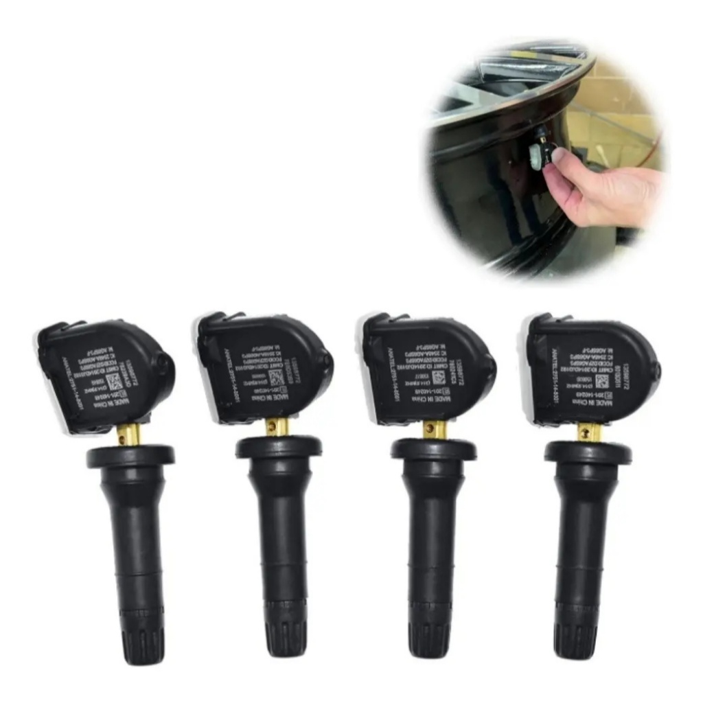 4 Pcs Sensor Pressão Pneus Para Tpms Onix Cobalt 