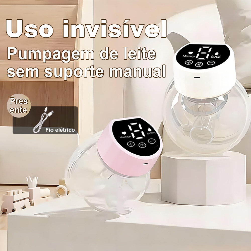 Bomba Tira Leite Elétrica : Ultra Silenciosa E Po