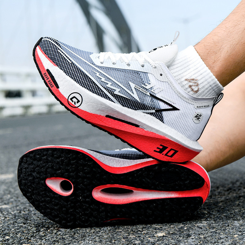 Novos Sapatos Esportivos Casuais De Placa De Carbo
